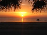 Amanecer en la Playa de Málaga ( Huelín )